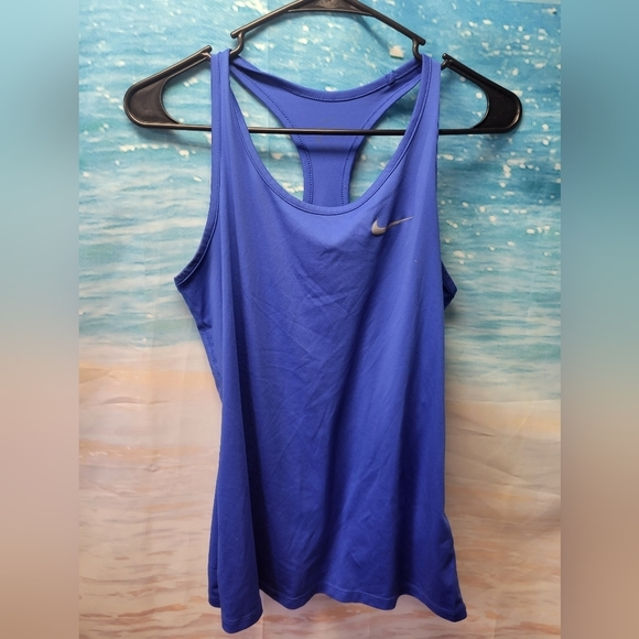 Nike Tops - Nike Blue Athletic Racerback Tank Top Size Small Prowlers‎